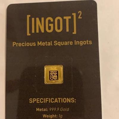 Sale Photo Thumbnail #147: 1 gram gold