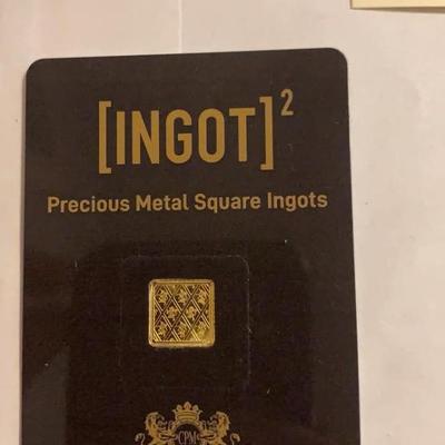 Sale Photo Thumbnail #146: 1 gram gold