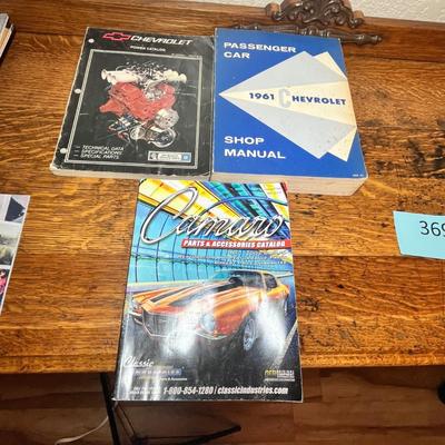 Lot 369 Books on Chevy