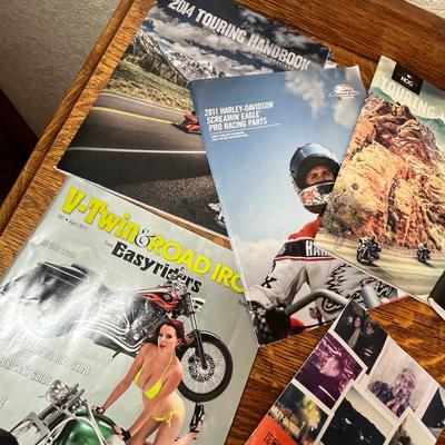 Lot 370 Harley magazines