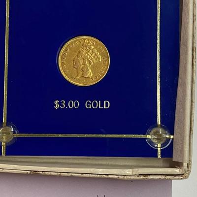 Sale Photo Thumbnail #151: 3 $ gold coin