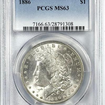 Sale Photo Thumbnail #161: Morgan silver dollar