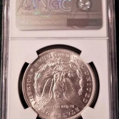 Sale Photo Thumbnail #165: Morgan silver dollar