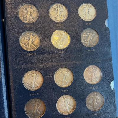 Sale Photo Thumbnail #174: Half dollar book