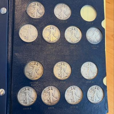Sale Photo Thumbnail #179: Half dollar book