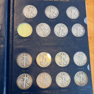 Sale Photo Thumbnail #180: Half dollar book