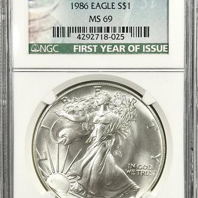 Sale Photo Thumbnail #182: American Silver Eagle