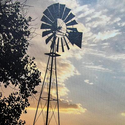 Lot 385 Canvas print windmill