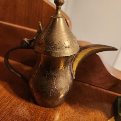 Brass pitcher