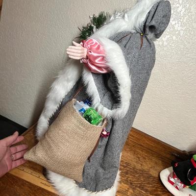 Lot 391 Large Santa Figure