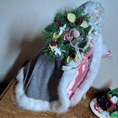 Lot 391 Large Santa Figure