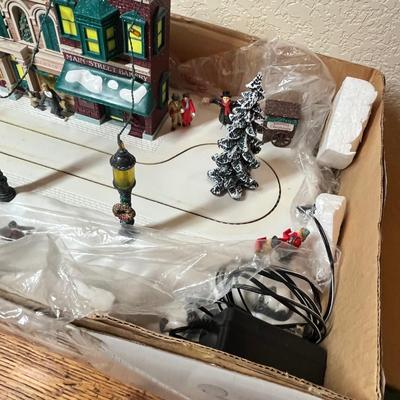 Lot 395 Electronic Christmas scene