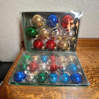 Lot 398 Christmas ornaments