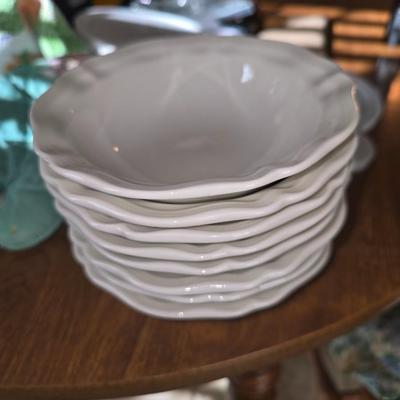 Red-cliff ironstone fine china "Heirloom" bowls