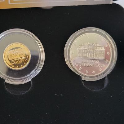 Sale Photo Thumbnail #201: Silver gold coins