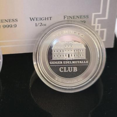 Sale Photo Thumbnail #200: Silver gold coins