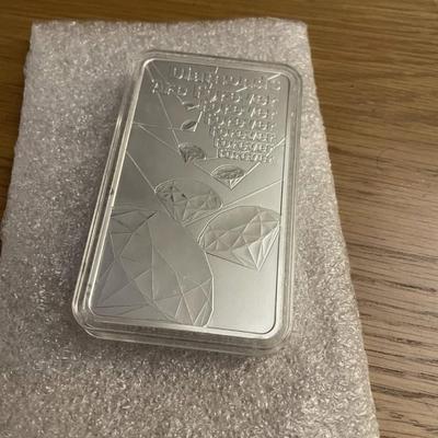 Sale Photo Thumbnail #203: Silver bar