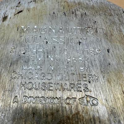 Vintage Magnalite Classic 2-Quart Aluminum Saucepan – Chicago Cutlery Housewares