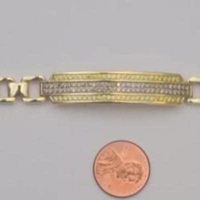 Sale Photo Thumbnail #224: Gold braclet