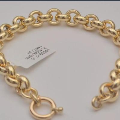 Sale Photo Thumbnail #226: Gold bracelet