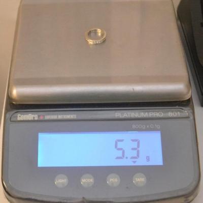 Sale Photo Thumbnail #231: White gold ring