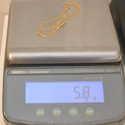 Sale Photo Thumbnail #238: Gold necklace