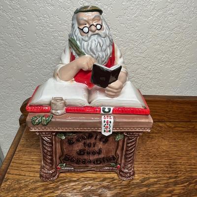 Lot 409 Santa cookie jar