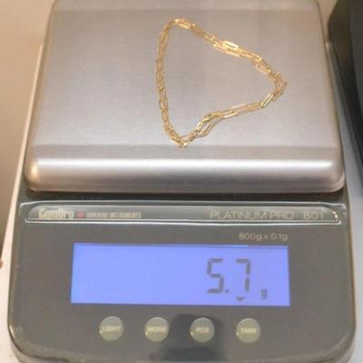 Sale Photo Thumbnail #255: Gold necklace