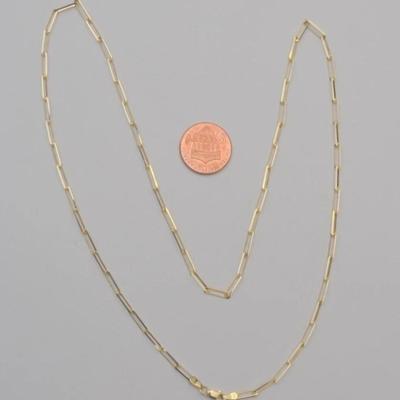 Sale Photo Thumbnail #254: Gold necklace