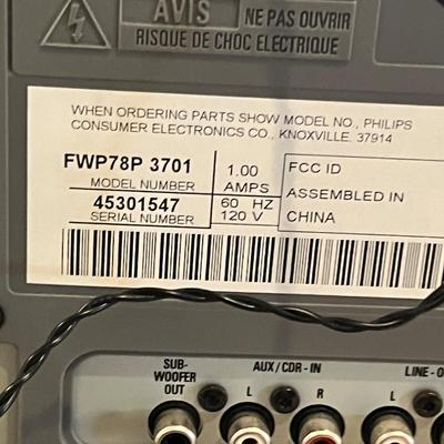 Lot 417 Phillips Stereo