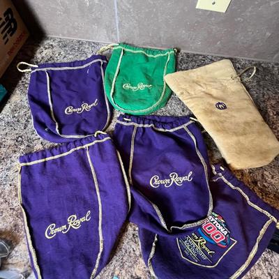 Lot 428 Crown Royal bags