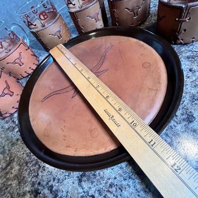 Lot 435 Western Old fashions w/ tray