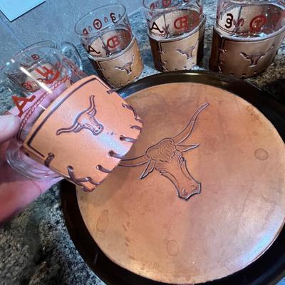 Lot 435 Western Old fashions w/ tray