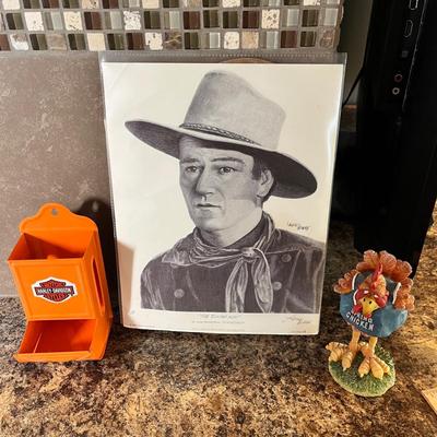 Lot 444 John Wayne Harley merch