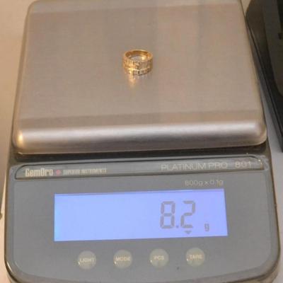 Sale Photo Thumbnail #302: Gold ring