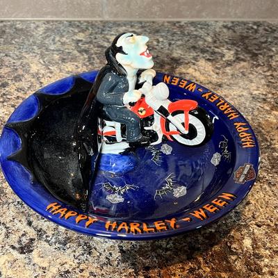 Lot 455 Harley Davidson trick or treat bowl