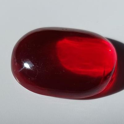 GIA CERTIFIED LAB GROWN RUBY 74.98 CT