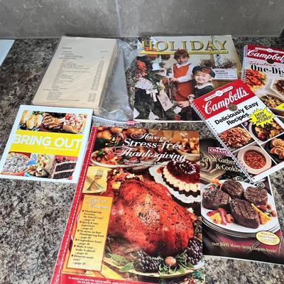 Lot 465 Cookbooks & pamphlets