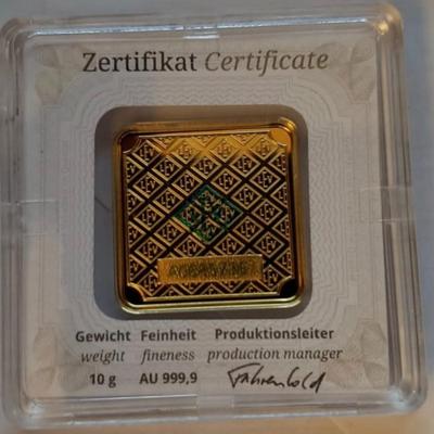 Sale Photo Thumbnail #310: 10 Gram gold