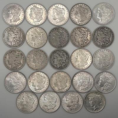 Sale Photo Thumbnail #317: Silver dollars