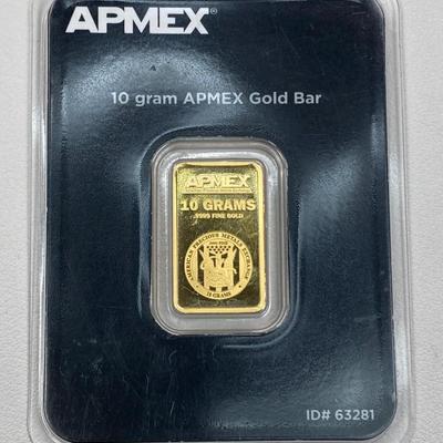 Sale Photo Thumbnail #323: Ten gram gold