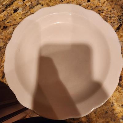 Buffalo china white plate