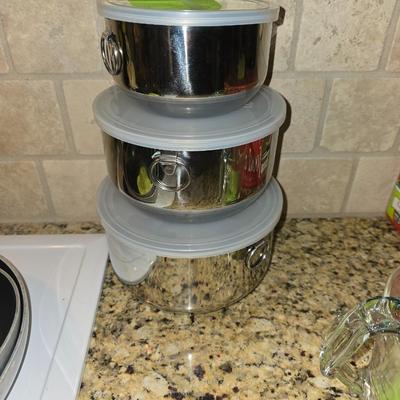 Farberware stainless steel mixing bowl set