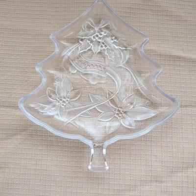 Christmas platter, snowman chip and dip