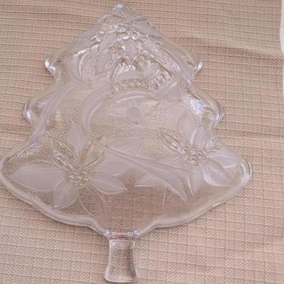 Christmas platter, snowman chip and dip