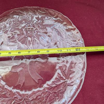 Christmas platter, snowman chip and dip