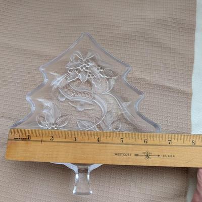 Christmas platter, snowman chip and dip