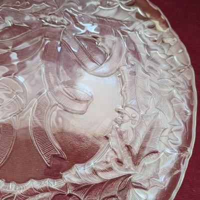 Christmas platter, snowman chip and dip