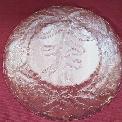 Christmas platter, snowman chip and dip