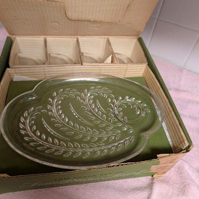 Federal Glass Snack sets